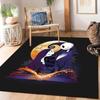 1 Stück The Nightmare Before Christmas Teppich, Schlafzimmer und Spielzimmer Langlebig, Fleckenbeständig und Leicht zu Reinigen, Wohnzimmer
