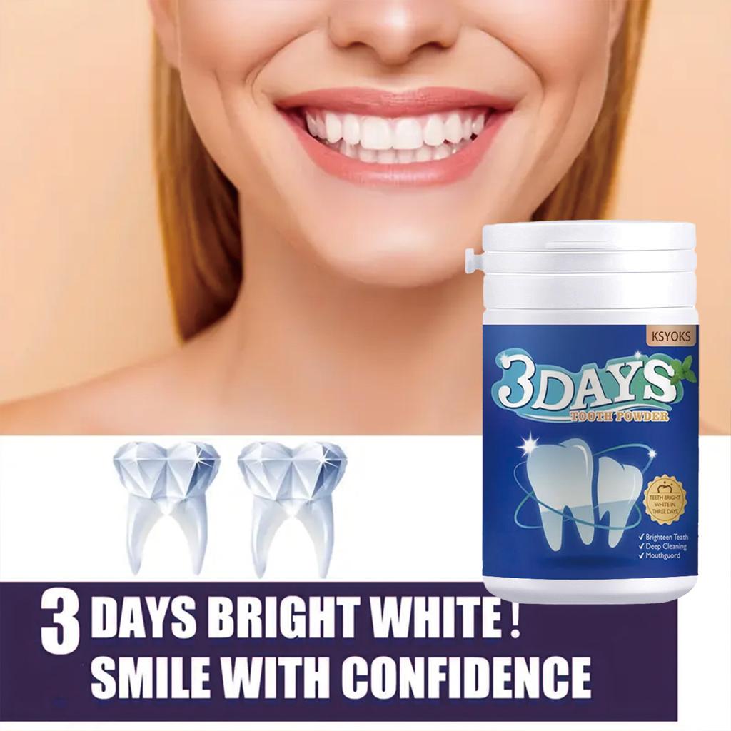 Teeth Turn White Within Three Days, and You Can Feel It Cleaning Your Teeth When Using It