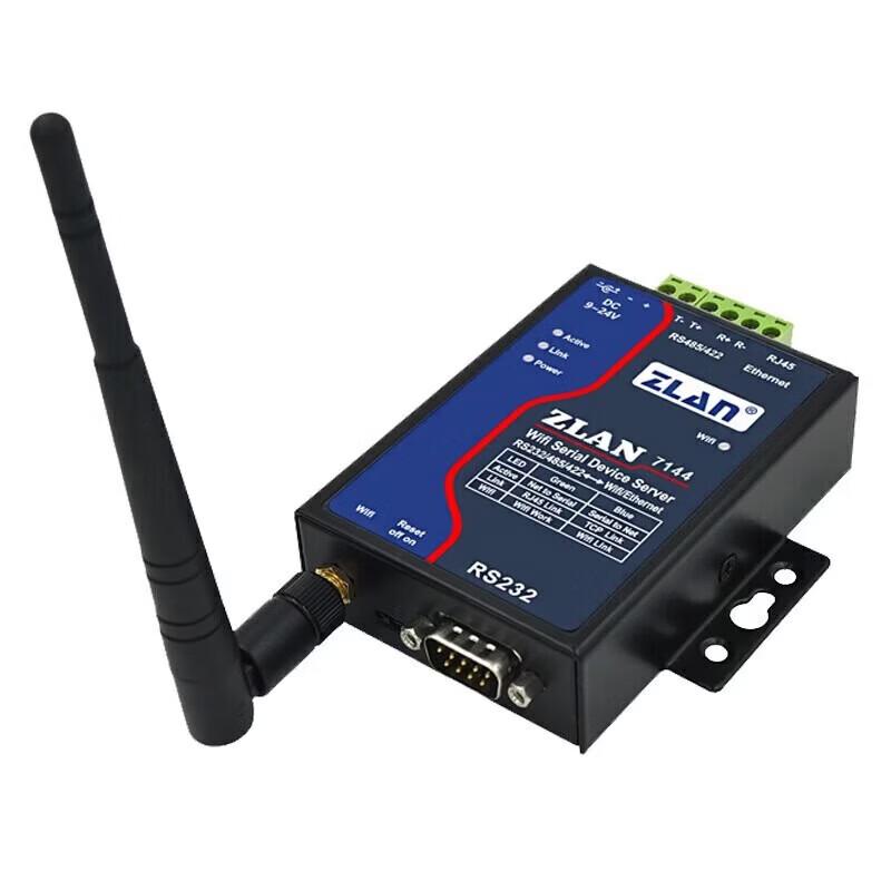 ZLAN Industrial RS232/422/485 to WiFi Serial Server