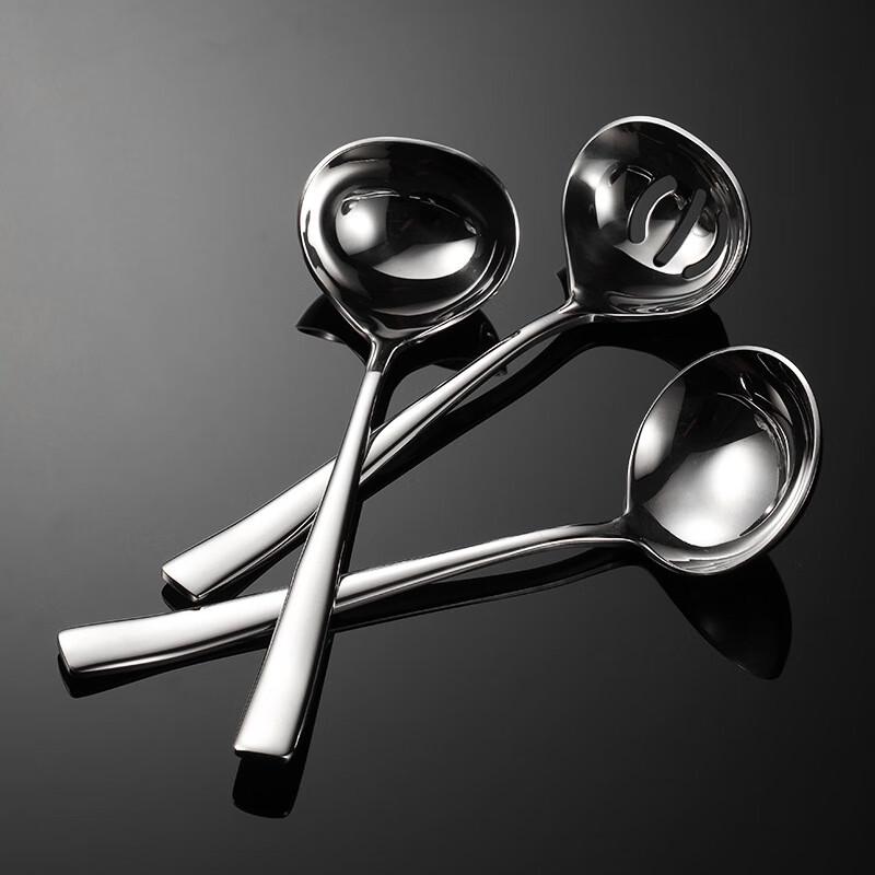 ZISIZ Stainless Steel Soup Ladle 2-Pack