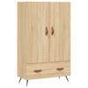 Vidaxl Hoher Schrank, Sonoma-Eiche, 69,5X31X115 Cm