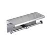 GLBO Punch-Free Stainless Steel Toilet Paper Holder