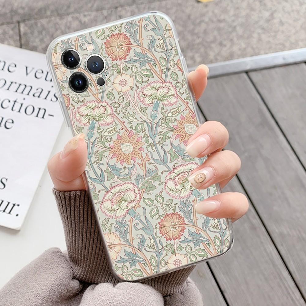William Morris Thief Design Phone Case Silicone Soft for iphone 15 14 13 12 11 Pro Mini XS MAX 8 7 6 Plus X XS XR Cover