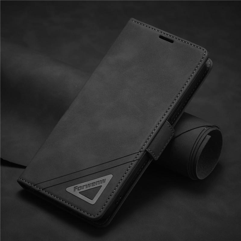 

Роскошный кожаный чехол-кошелек для iPhone 15 14 13 12 11 Pro Max Plus XS XR 7 8 6S Plus, противоударный, мягкий, задняя крышка For iPhone 15 чёрный