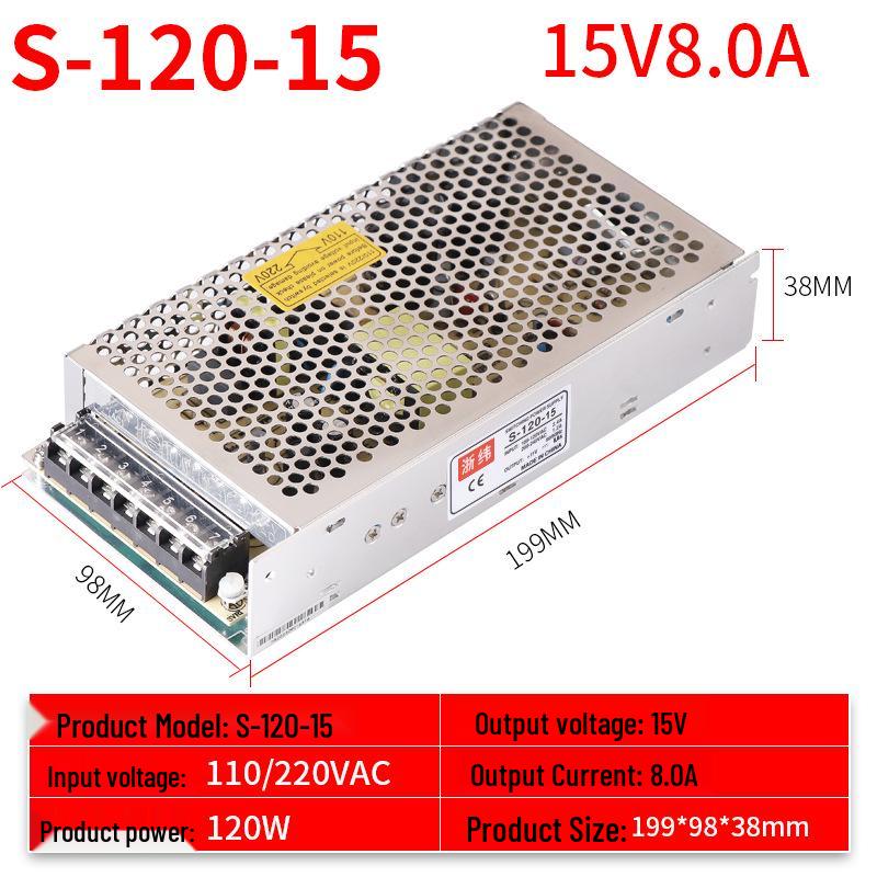 AC To DC Switching Power Supply Module S-15-800W, Output Options: 5V, 12V, 24V, 36V, 48V