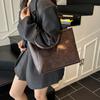 Tote Bag Women's Large-capacity Commuter Shoulder Bag Winter Fashion Trend Simple Handbag