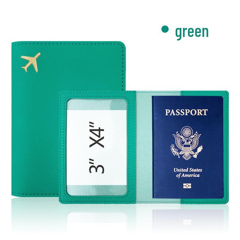 Multi-color PU Leather Passport Holder with Custom Logo Option