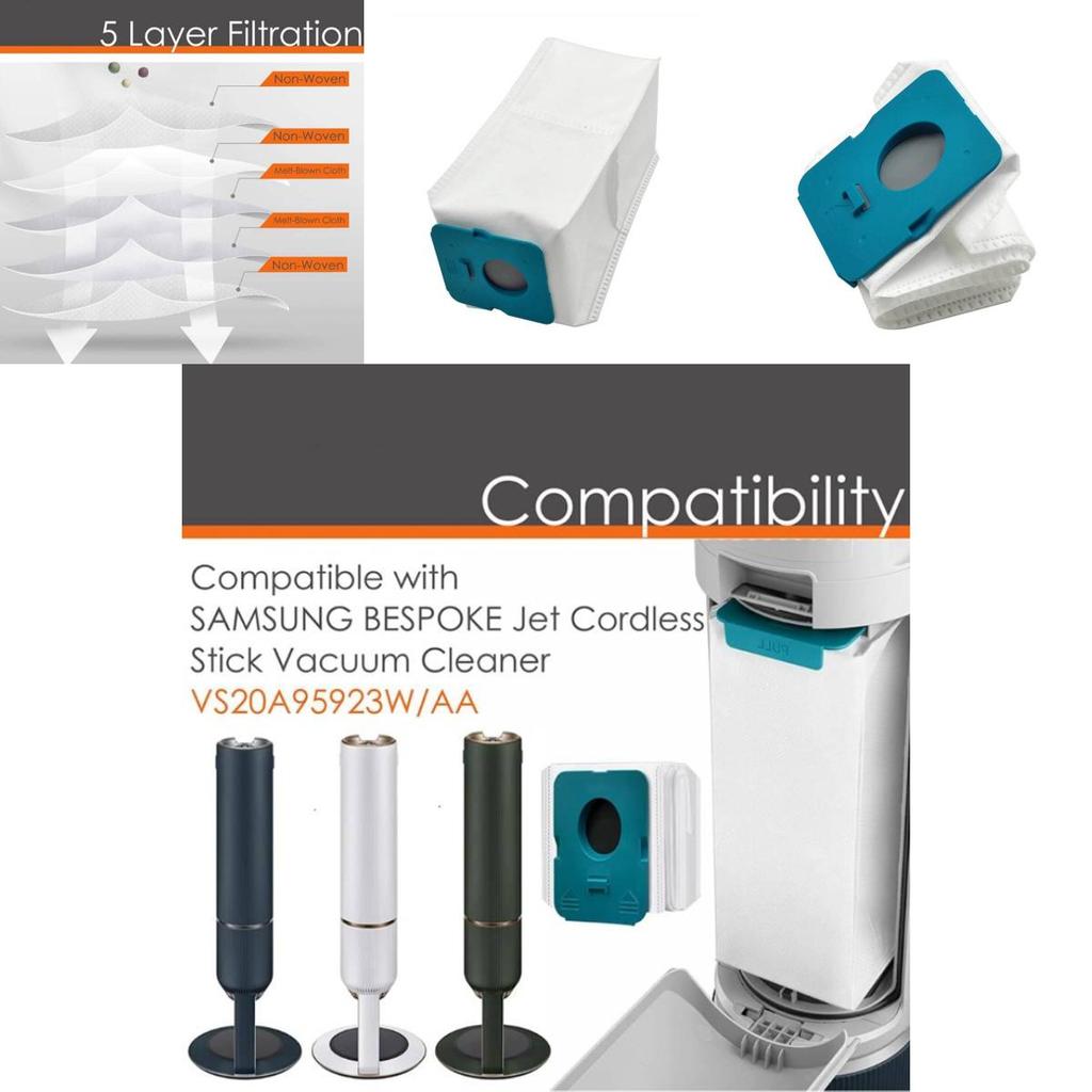 For Samsung Vcaadb95 Vacuum Cleaner Dust Bag For Home Use With Efficient Cleaning Assistance