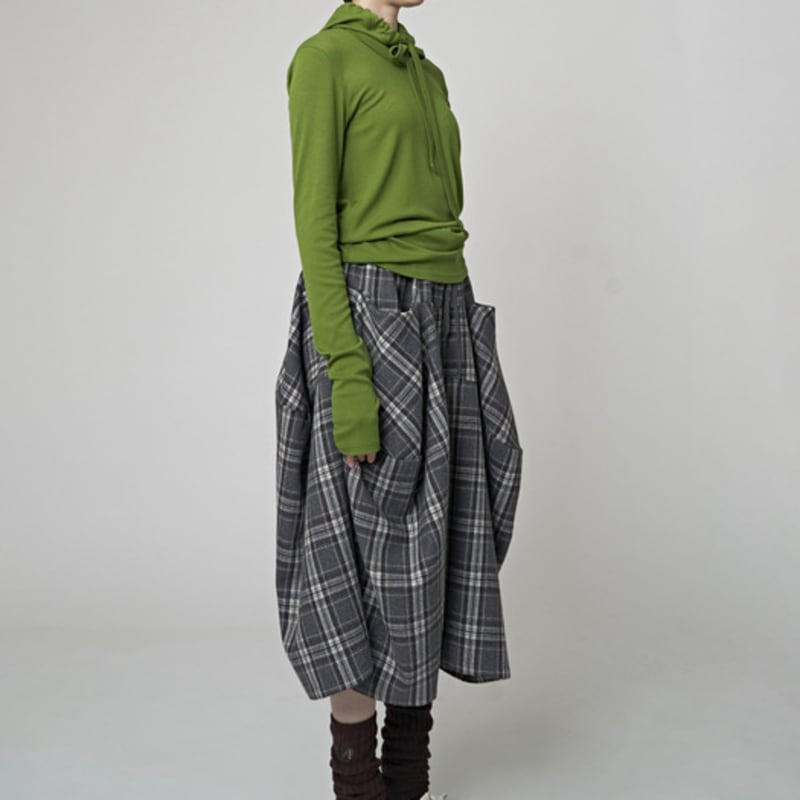 ATHPLATFORM AW32AS07 Double Ribbed Knee Socks_Brown