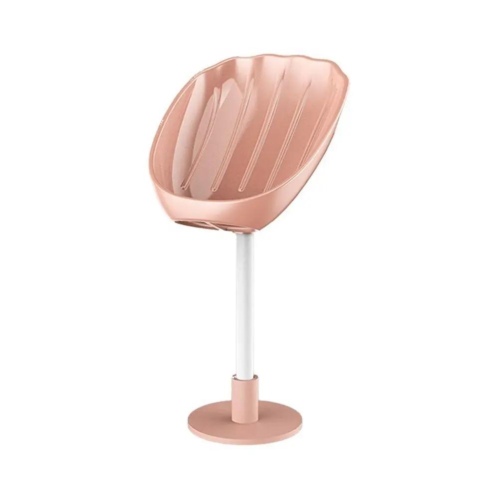 

Soap Dish Bendable Plastic Drain Soap Holder Sucker Draining Soap Container Box Toilet Laundry Supplies Tray Soap place Soap box