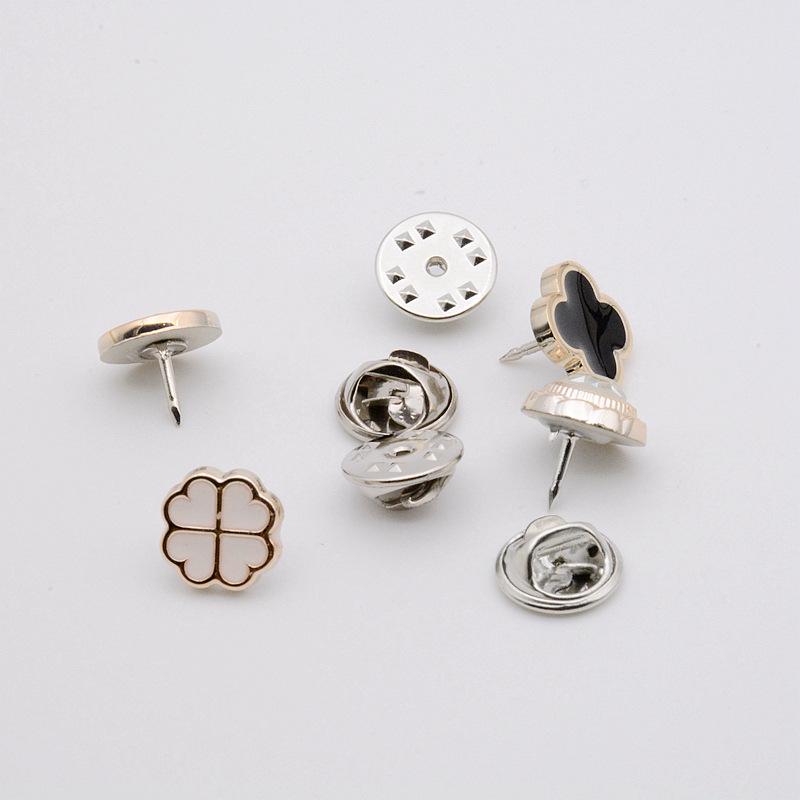 Korean Style Versatile Brooch: No-Sew Button for Clothing, Scarf, Hat & Lapel Decoration