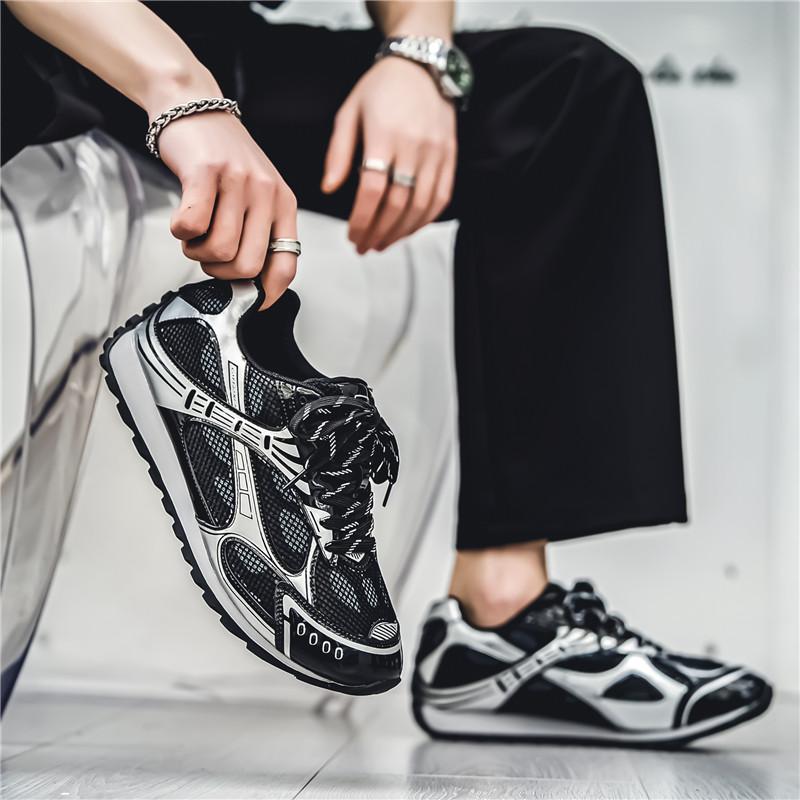 Youth Adult Fashion Trend Mesh Men's Shoes Retro Outdoor Leisure Sports Shoes Running Shoes