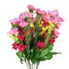 34.5cm Artificial Flowers 28 Heads Table Centerpiece Vibrant One Bouquet 7 Branch Silk Artificial Decorative Flower For Wedding
