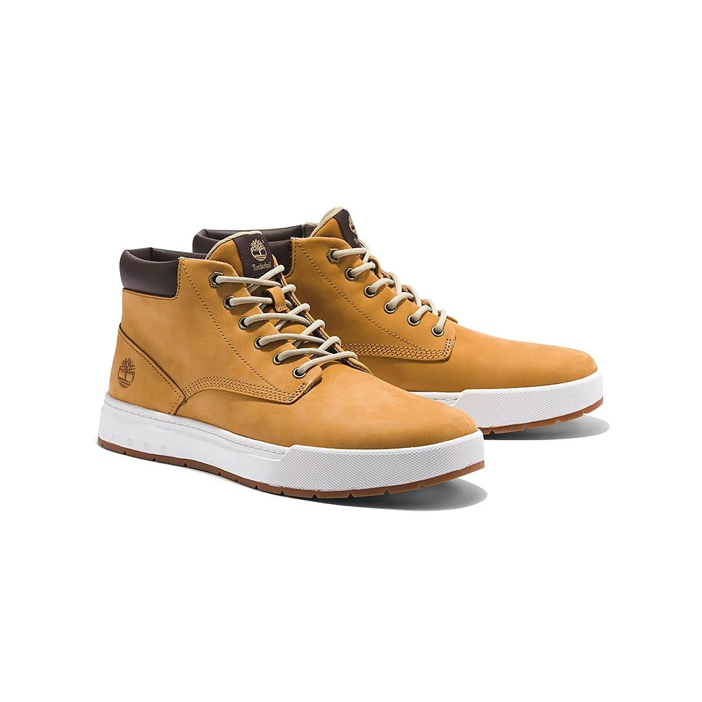 Timberland Men'S Maple Grove Mid-Cut Wit Sneakers__Tb0A5Prv2311