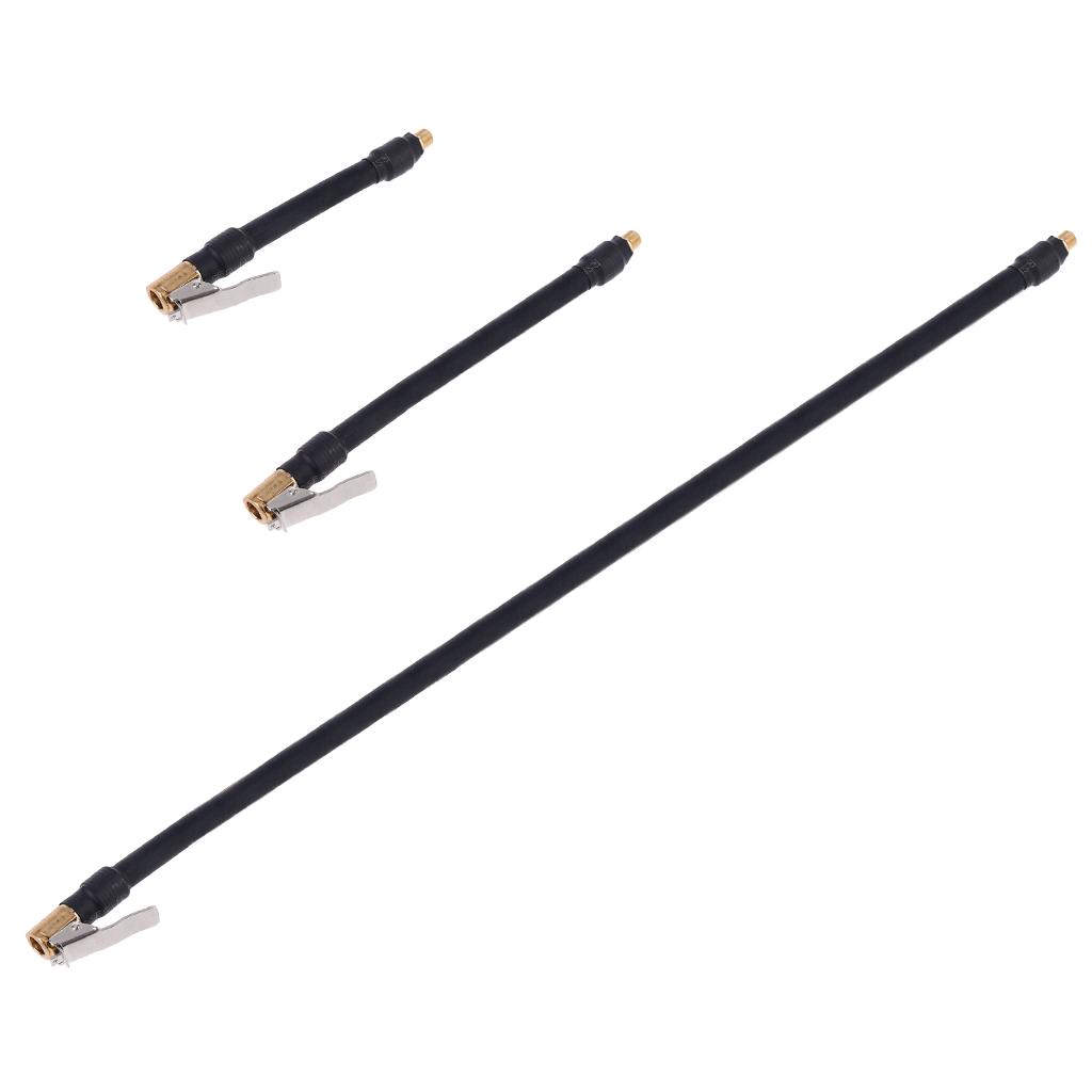 Motorbike Car Tire Inflator Rubber Air Hose Tire Inflator Rubber Air Hose Clip