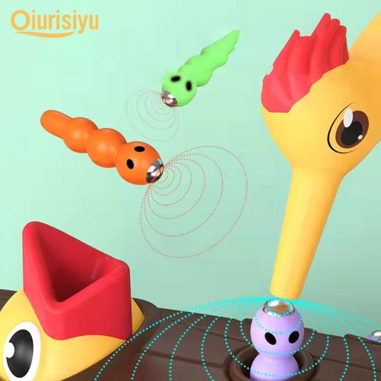 Interesting Woodpecker Catch Entertainment Smooth Surface Worm Catching Games Cognition Building Early Educational Toys Kids Gift