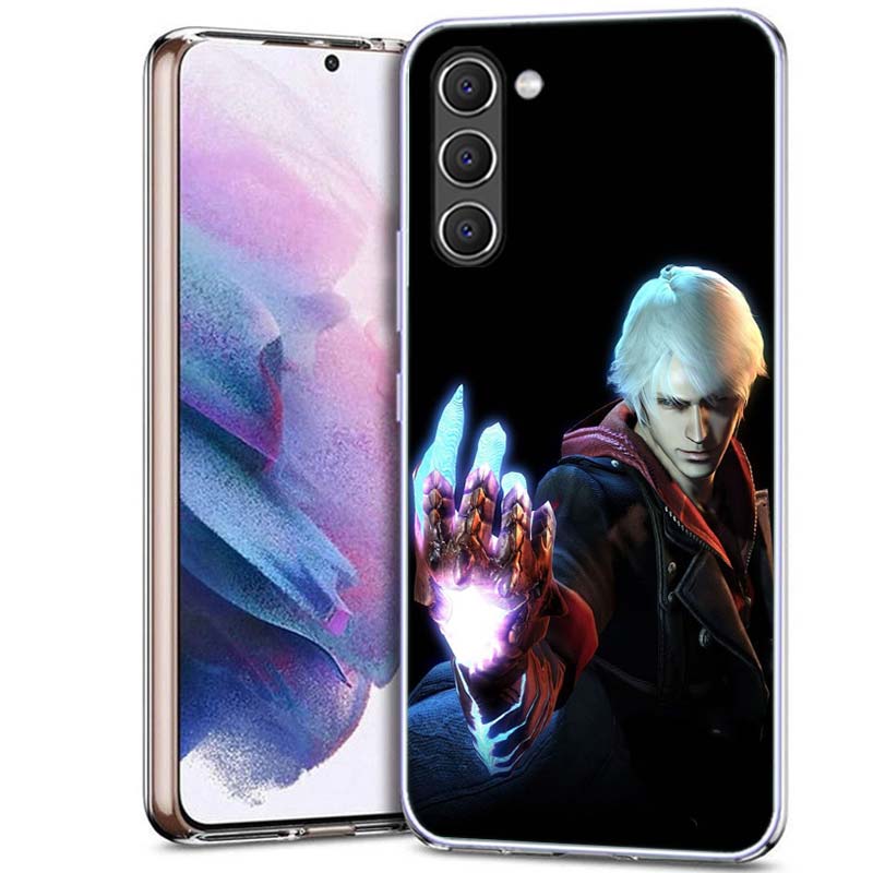 D-Devil May Cry DMC Phone Case for Samsung A54 A14 A24 A34 A17 A37 A57 A55 A35 A25 A15 A13 A23 A33 A53 A07 A05S A04S A03 A73 Gal