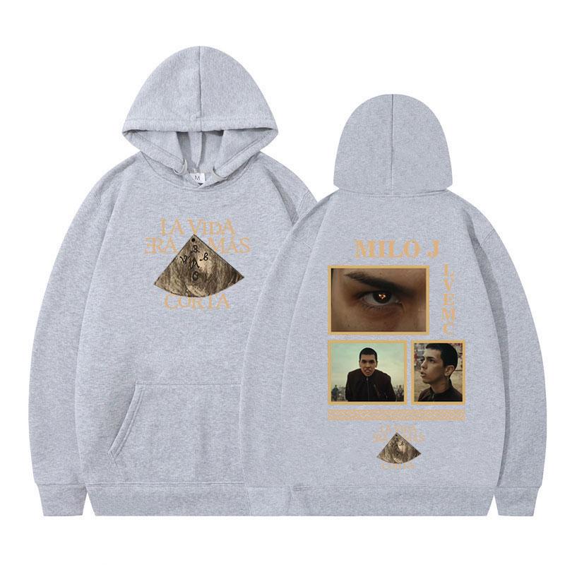 Rapper Album Graphic Hoodie Men Women Harajuku Pullover Long Sleeves Thick Hip-hop Loose Sweatshirt
