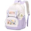 Line puppy cute college style schoolbag large capacity foreign trade campus junior high school students versatile children's backpack