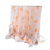 Purple Flower Rhyme Encryption Yourou Gauze Printing Spring And Summer Silk Scarf Large Long Scarf Travel Shawl Sunscreen Women'S Scarf Headscarf