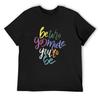 Be Who God Made You To Be T-Shirt Funny Shirt Cotton Affliction Shirts Boys Animal Print Street Wear Mens White T Shirts
