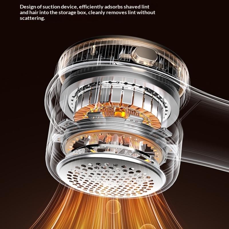 Electric Lint Remover Portable Fabric Shaver Rechargeable Hair Ball Trimmer Clothes Lint Machine Fuzz Pellet Remover