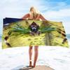Edderkop Store Strandhåndklæder, Blødt Absorberende Overdimensioneret Lagen Hurtigtørrende Sandfrit Letvægts Overdimensioneret Stort Mikrofiber Strandhåndklæde
