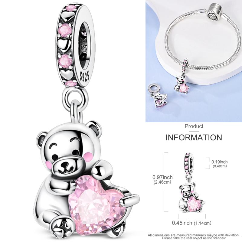 Travel Airplane Camera Charms Suitcase Love Travel Life Bead 925 Silver Fit Bangle Bracelet Necklace Jewelry