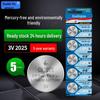 Mercury-Free 3V Lithium Ion Button Battery for Car Remotes - Double 2025, Zinc-Manganese Composition
