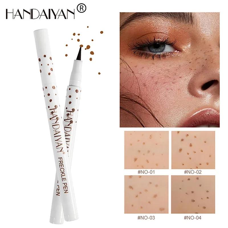 1PC Gesicht gefälschte Sommersprossen Stift natürlich wasserdicht lebensechte gefälschte Sommersprossen Stift für lang anhaltenden Look Dot Spot Pen Makep Tool Kosmetik