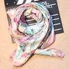 Japan and Korea Fashion Simulation Silk Scarf New Silk Satin Digital Printing Silk Scarf Large Square Scarf Silk Scarf, Women's Spring Silk Scarf