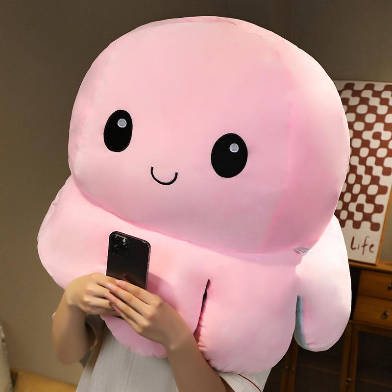 Extra Large Flip-up Octopus, Flip-up Octopus Pillow, Octopus Doll Plush Toy, Double-sided Octopus Doll
