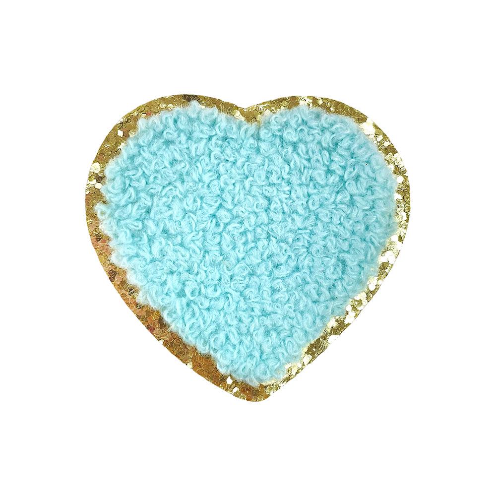 Colorful DIY Chenille Stickers: Stars, Hearts, Rainbow, Lightning & Flowers