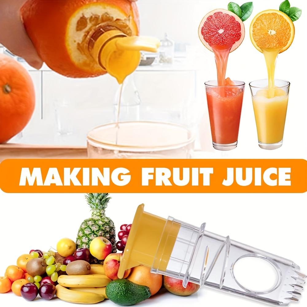 Manual Lemon Squeezer Portable Lemon Juicer Lightweight Manual Juices Reamer Built In Filter For Lemon Orange Citrus Fruit