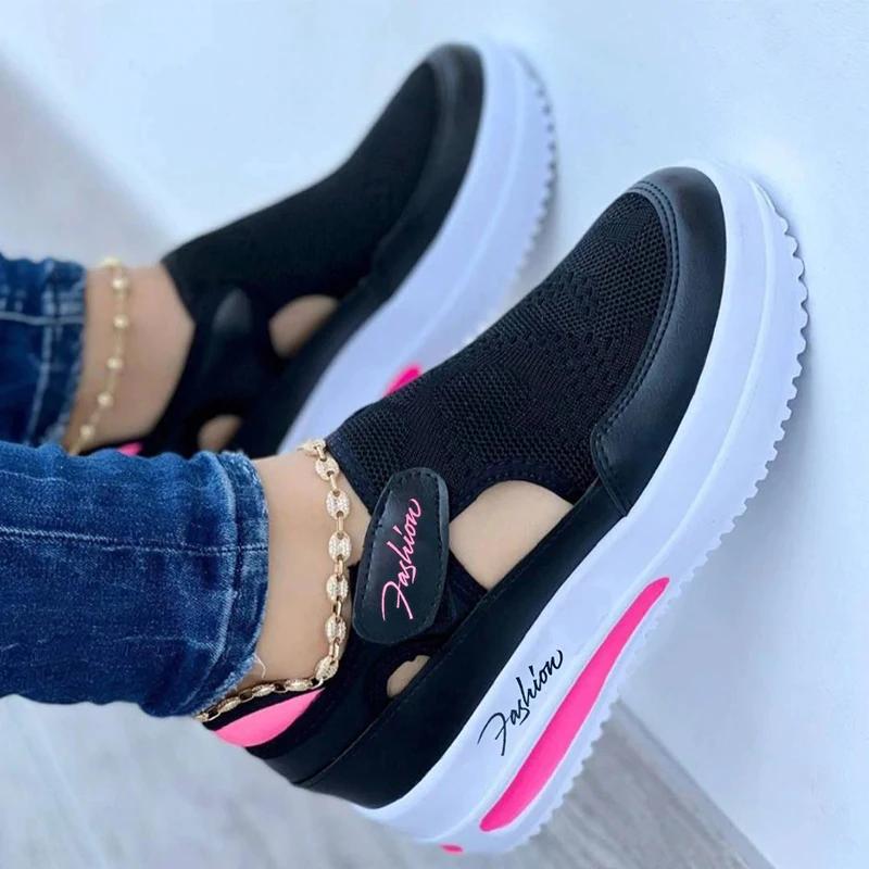 Scarpe da ginnastica rosse Scarpe da donna Scarpe da tennis da donna Scarpe in tela Scarpe casual da donna Scarpe sportive da donna Scarpe da ginnastica con plateau Scarpe traforate