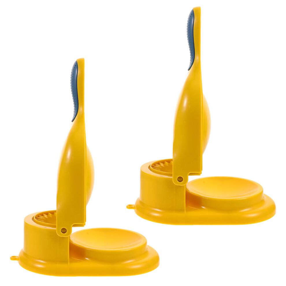 2pcs Dumpling Presser Multi Use Dumpling Maker Skin Presser Wrapper
