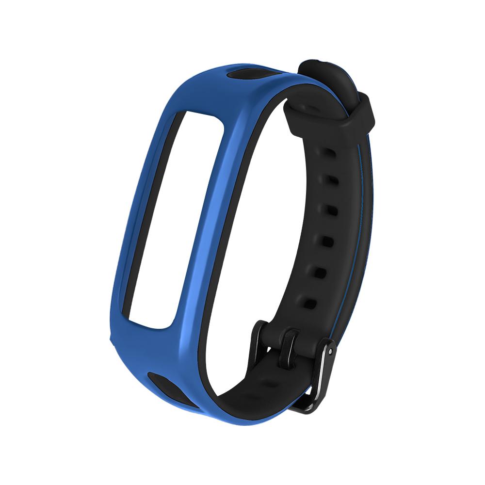 Dual Color Colorful Replacement Wrist Watchband Soft Silicone Strap Watch Band Wristband
