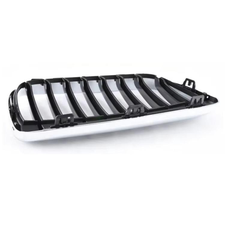 Bumper Grille for BMW X1 F48/F49 2016-2018, Part Numbers 51117383363/51117383364.
