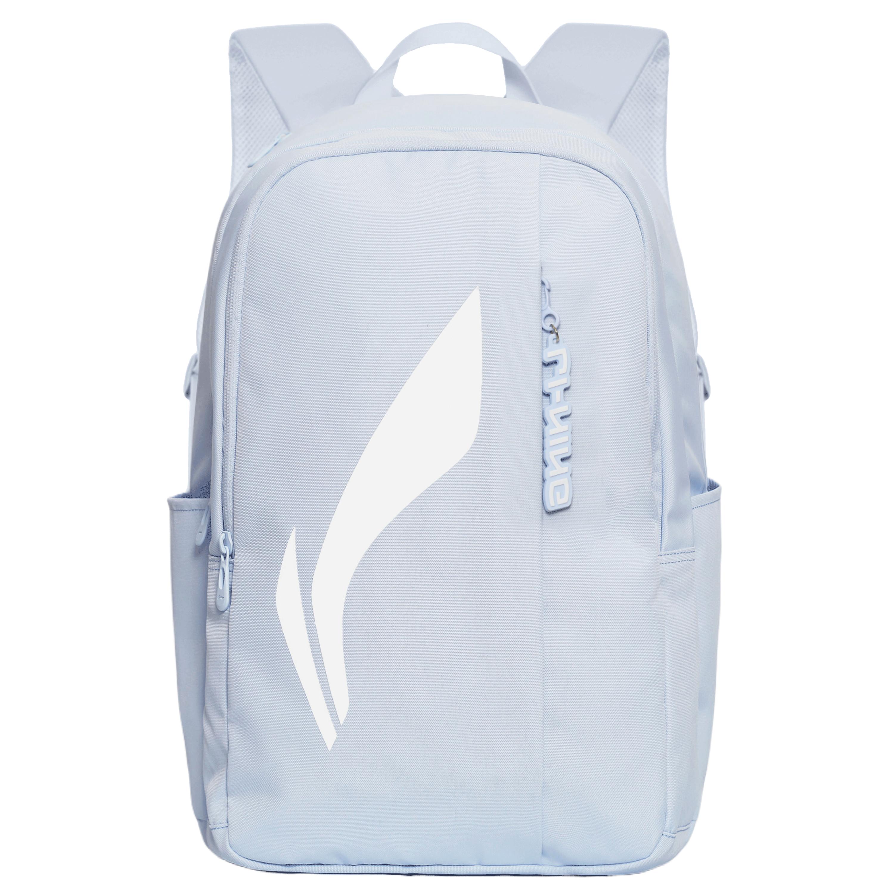 Li Ning Polyester Backpack Unisex Light Frost Blue ABSW445-5