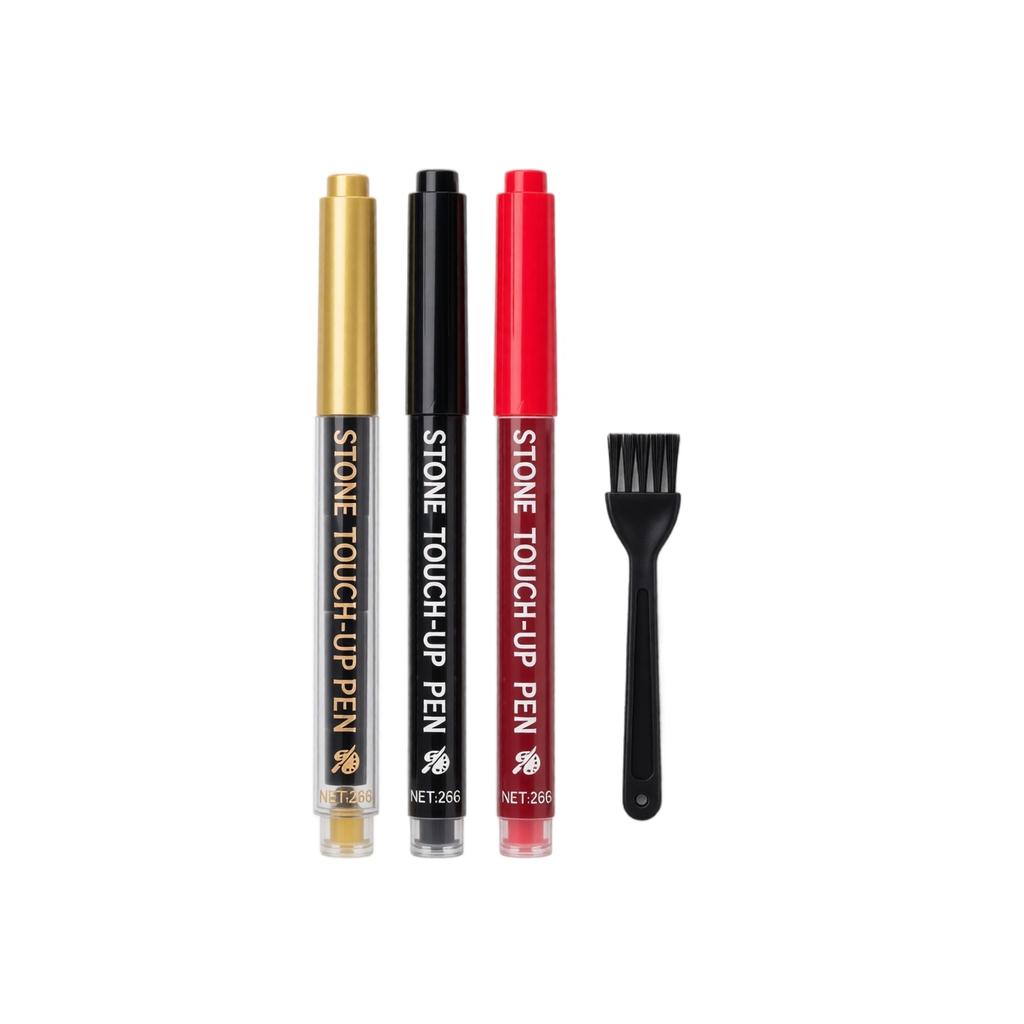 Set di Pennarelli Touch-Up per Pietra per il Restauro di Monumenti Impermeabile Resistente alle Intemperie Pennarello per Riparazione di Incisioni su Pietra 1 8ml Punta Fine Durevole