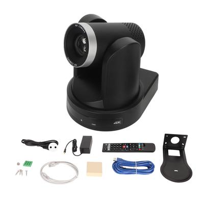 Videokonferencerumskamera USB3.0 HD Multimedia Interface IP 4K 12x Optisk Zoom Kamera 100-240V