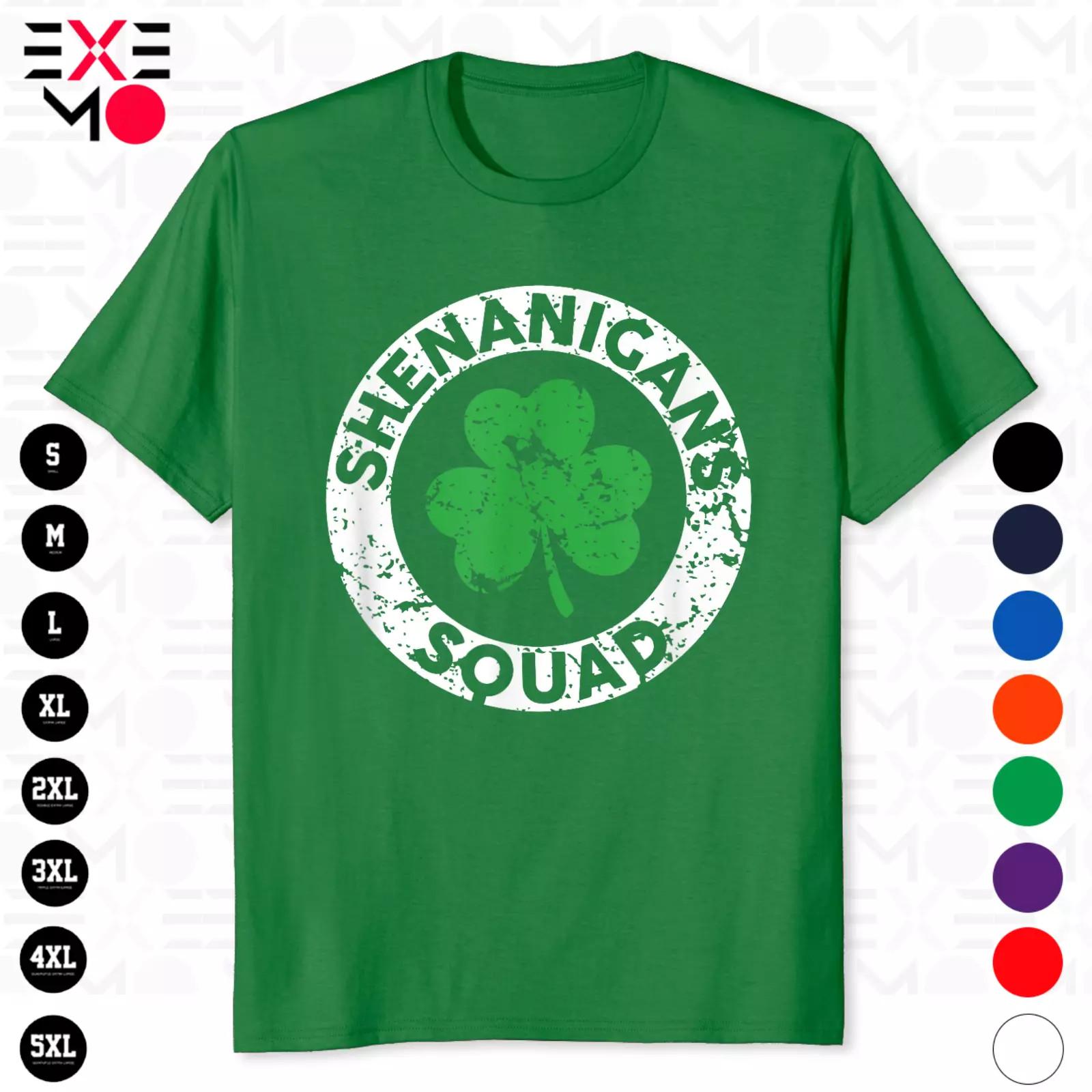 Shenanigans Squad Funny St. Patrick s Day Matching Group Unisex T-Shirt XXXXL
