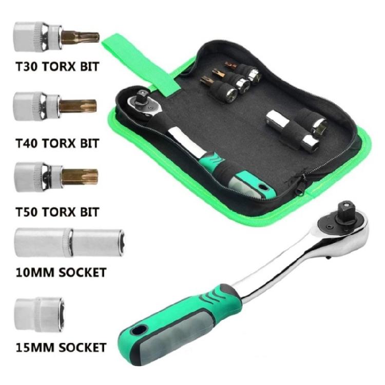 Precisions Engineered Torxs Ratchets Wrench Kit for Door and Top Installation Hardtops Removal Tool Vehicle Maintenance