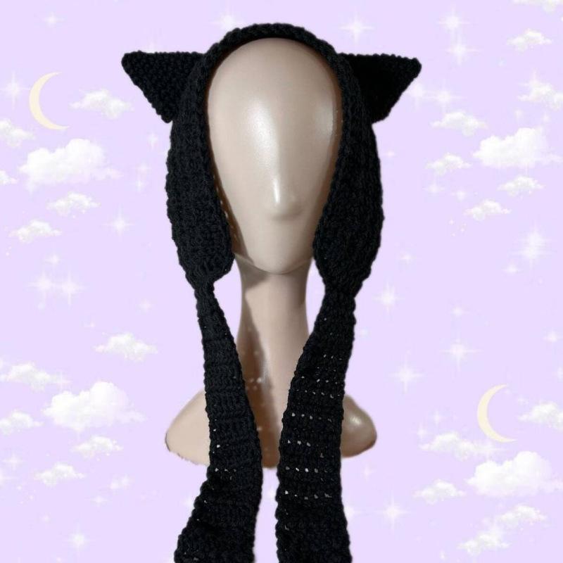 

Новый ручной работы двойной конский хвост рыжий парик для взрослых и детей в одном стиле шапка