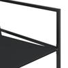 17 Piece Outdoor Dining Set In Black Textilene