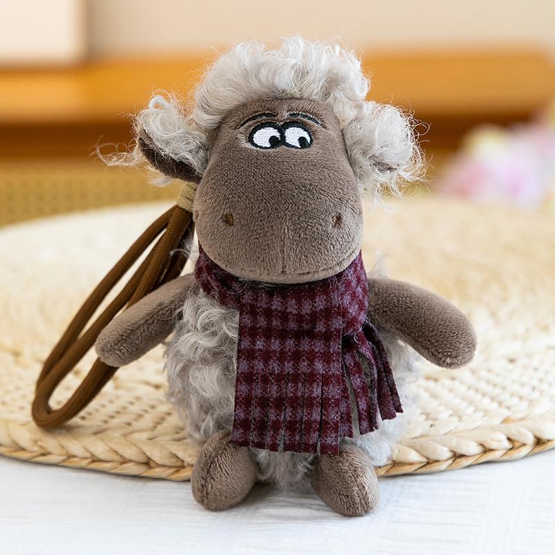 Cute Sheep Plush Pendant With Soft Pp Cotton For Kids And Teens Gift
