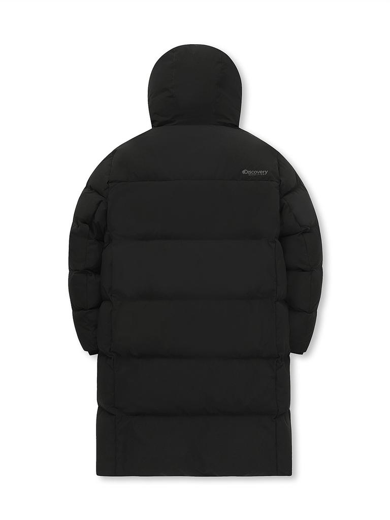 Discovery Expedition Men'S Leicester G Goose Down Long Padded Jacket (Black)