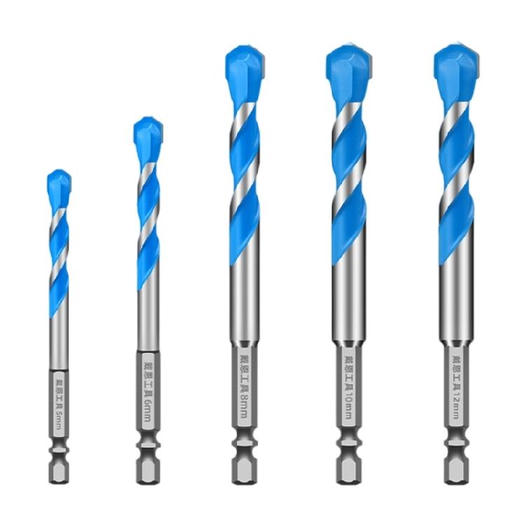 5/5/6/8/10/12mm Hohe Härte Exzentrischer Bohrer Präzisionsbohren Glas Zement Metall Keramik Lochen Gesteinsbohrer