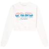 Casablanca Womens/Ladies Casa Clouds Cropped Sweatshirt