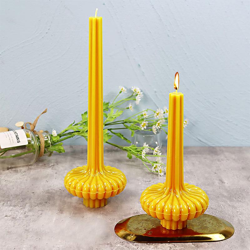 1PC 3D Vase-Shaped Mold Creative Plastic Resin Casting Tool Home Decor Flexible Crafting Tool DIY Scented Candles